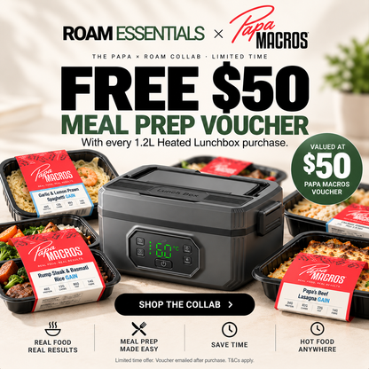 Roam Essentials™ 1.2L Capacity Heated Lunchbox